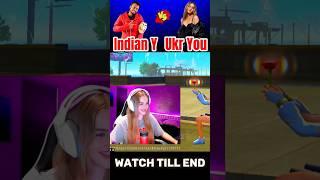 Ukrainian Girl Youtuber Vs Indian Boy Youtuber  || #shorts #short #today #viral @babyyyff