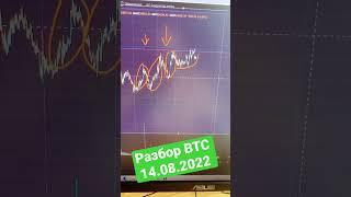 Биткоин разбор 14.08 | Рынок Криптовалют | скальпинг | #shorts #scalping #bitcoin