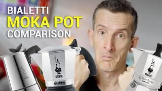 Bialetti Stovetop Espresso Moka Pot Comparison