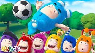  Lulu's Crazy Goal!  | 1 HOUR! | Oddbods Full Episode Compilation! | Funny Cartoons for Kids