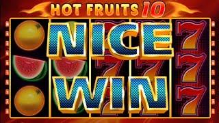 HOT FRUITS 10 мега занос