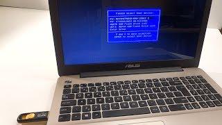 ASUS X555 X555L Enter BIOS USB Boot Device