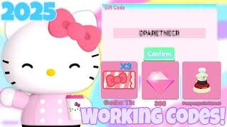 Working 2025 Codes! | FREE Gacha Tixs, Diamonds, and Props! | Roblox My Hello Kitty Cafe | Riivv3r