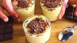 Ванильный Пудинг ! Десерт без выпечки за 5 минут / Vanilla Pudding !