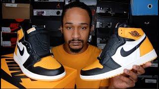 Jordan Taxi / Yellow Toe 1s Review