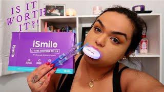 USING iSMILE TEETH WHITENING KIT: FIRST IMPRESSION