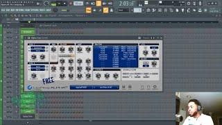 Making a Fire RnB Beat with Free Alpha VST | Slime Green Beats