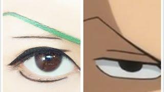 Roronoa Zoro | Tutorial : Anime Eye Makeup 202