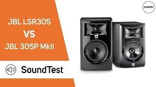 JBL 305P MkII vs JBL LSR305. Sound test