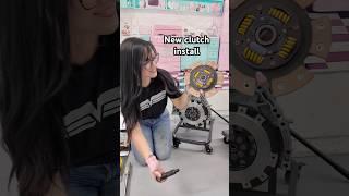 Installing a new performance clutch on my B-series engine Civic hatchback!  Follow along