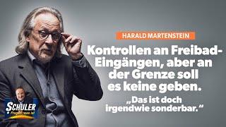 Harald Martenstein: „Kontrollen an Freibad-Eingängen, aber an der Grenze soll es keine geben.“