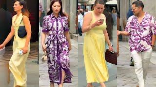  Summer 2025 Street Style in Milan  | Trendy Outfits You Need to See!