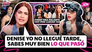 JENNY BLANCO DICE POR QUÉ NO SALIÓ A TIEMPO EN LA ALFOMBRA DEL PRUDENCIAL CENTER