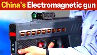 China's Electromagnetic Gun shoots at 1,000 RPM! Smashes windshields, watermelons, bottles and wood