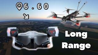 How To Fly Long Range FPV | Chimera7 Pro V2 O3 | 6.6 KM Test Flight 