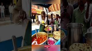 "Monkey Chef Serves Indian Thali in the Streets!  | Locals Stunned by His Skills!"