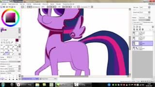 chibi twilight sparkle [MLP] [speedpaint] [OLD]