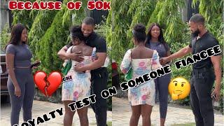 Prank on a lady her fiancé’s asked us to test before engaging & flying her to his base Australia.