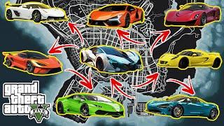 GTA 5 - All New Story Mode Rare Cars Locations 2025 (PS5, PS4, XBOX & PC)