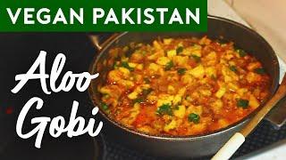 Aloo Gobi - VEGAN PAKISTAN einfach und leckeres Rezept | Kartoffel und Blumenkohl