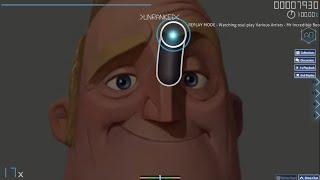 Mr. Incredible Becoming Canny But It's Osu!