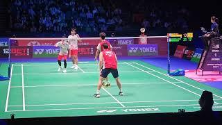 Liang/Wang Vs Carnando/Marthin | Yonex All England QF - NICE ANGLE