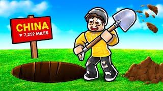 ROBLOX DIG TO CHINA