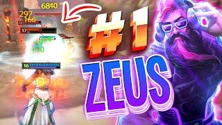 I Watched the NUMBER 1 Zeus in SMITE... It Was a STOMP