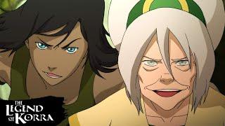 Korra Trains With Toph  | Full Scene | The Legend of Korra