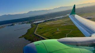 [4K] – Full Flight – Flair Airlines – Boeing 737-8 Max – YVR-LAX – C-FLKA – F81888 – IFS 884