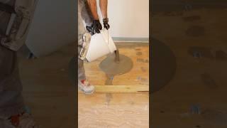 Entryway Self Leveling Tips - #shorts #selflevelling #homerepairtutor