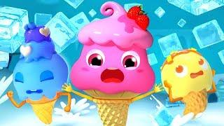 Los Helados Coloridos | Canción Infantil de Colores | Aprender Colores | BabyBus Español