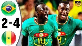 Brazil vs Senegal 2-4 - All Gоals & Extеndеd Hіghlіghts - 2023 Friendly match