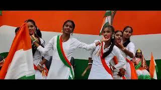 ##Desh rangila rangila dance performance by class 9th girls on international day 20024( DHS school)