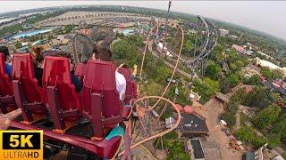 Raging Bull POV 5K Back Row WORLD’S BEST DROP? Six Flags Great America Gurnee,IL