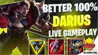 'Better Than 100% Of Darius' Gameplay - Wild Rift HellsDevil Plus Gameplay