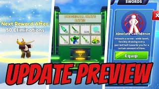 BLADE BALL INFECTION UPDATE! - Preview & Showcase