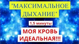 МАКСИМАЛЬНОЕ дыхание сделало мою кровь идеальной