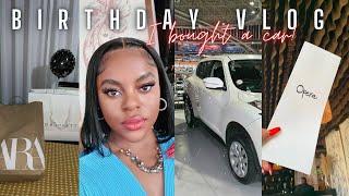 VLOG: I BOUGHT A CAR FOR MY BIRTHDAY!