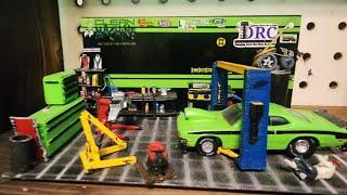 Check this $hit out....DRC Racing Garage Diorama...Buddy Wally Made it for me!!!