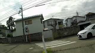 A walk in a residential area in Japan [Kariwano, Daisen City, Akita Prefecture]