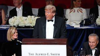 IN FULL: Trump makes top Democrats laugh during charity dinner roast