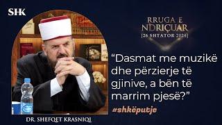 “Dasmat me muzikë dhe përzierje të gjinive, a bën të marrim pjesë?” - Dr. Shefqet Krasniqi