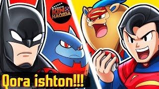 Betman vs Supermen pokemonlar jangi dc parrodiya kino haqida tarjima multfilmlar