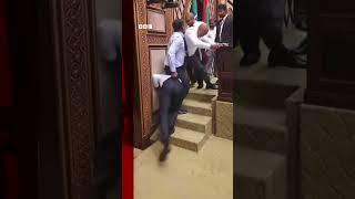 Maldives parliament descends into violence between politicians. #Maldives #Shorts #BBCNews