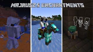 Minecraft mod showcase: Majrusz's Enchantments Fabric, Forge, Neoforge & Quilt