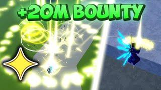 I Spent 30 Hours Learning Light And It's INSANE (Blox Fruits Bounty Hunting)