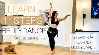  LEARN 11 FUN STEPS FOR CARDIO BELLY DANCE CLASSES️‍.