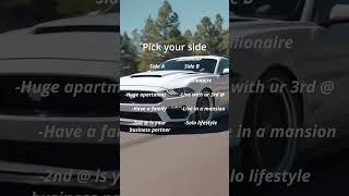 Pick your side #shorts  #pickone #viral #video #videos #followformore #trendhub