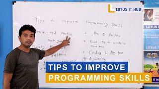 Tips to Improve Programming Skills By Nilesh Sir || Lotus IT Hub Pune